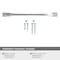 Amerock Uprise 8-13/16 in 224 mm Center-to-Center Polished Chrome Cabinet Pull BP3692026 - alternate 2
