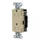 Hubbell Wiring Device-Kellems Straight Blade Receptacle, 5-15R, 15 A, 125V AC, 2 Pole, 3 Wire, Surface Mount, Grounded HBL2152STITR - alternate 1