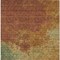 Homeroots 9' X 12' Terra Cotta Copper And Green Abstract Washable Indoor Outdoor Area Rug 604825 - alternate 3