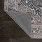 Jonathan Y Alacati Ogee Medallion Non-Slip Machine-Washable Dark Green/Dark Beige 4 ft. x 6 ft. Area Rug WSH103B-4 - alternate 2