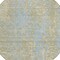 Homeroots 8' Beige And Blue Round Abstract Washable Indoor Outdoor Area Rug 612913 - alternate 2