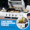 Nutrichef Heavy-Duty 5-Burner Propane Gas Grill NCGRIL2 - alternate 2