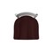 Holland Bar Stool Co 810 Contessa Stainless Steel 36in Swivel Bar Stool with Dark Cherry Oak Seat 81036SSDCOak - alternate 2