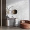 Apollo Tile Imprint 16x48 in. Soft Cloud White Matte Ceramic Concentric Circle Large Wall Tile, 3PK IMPS88TUNDC1648 - alternate 2