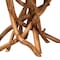 Bali & Pari Amada Teak Wood Epoxy Resin End Table 267-14519-ZORO - alternate 2