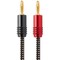 Monoprice BRAIDED SPEAKER WIRE W/ GOLD PLT PLUG 6 15520 - alternate 1