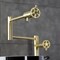 Kingston Brass Deck Mount Pot Filler Faucet, Brushed Brass KS4707CG - alternate 2