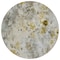 Homeroots 8' Taupe Ivory And Tan Round Floral Washable Indoor Outdoor Area Rug 583150 - alternate 2
