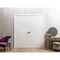 Vdomdoors Sliding Closet Double Bi-fold Doors 96 x 84 inches, Mela 0733 Painted White, Sturdy Tracks Moldings MELA0733DBF-BEM-96 x 84 (4* 24x84) - alternate 3