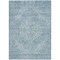 Homeroots 9' X 12' Sky Blue And Ivory Oriental Washable Indoor Outdoor Area Rug 603825 - alternate 2