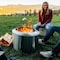 Solo Stove Yukon 2.0 27'' Round Wood Burning Smokeless Fire Pit with Stand SSYUK-SD-27-2.0 - alternate 2
