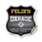 Signmission Felix's Garage I Can Fix Everything But Stupid, 18 Inch X 18 Inch, Vinyl Decal SHI-D-18-490-FELIX - alternate 1