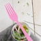 Smarty Had A Party Pink Disposable Plastic Party Forks, 600PK 410F-P-CASE - alternate 1