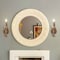Jonathan Y Cody 5.5" 1-Light Southwestern Bohemian Resin/Iron Faux Antler LED Vanity Light, Brown Wood Fin, 2PK JYL6307A-SET2 - alternate 3