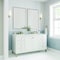 James Martin Vanities Chicago 60 in. Double Vanity, Glossy White, w/ 3 CM Lime Delight Silestone Top 503-V60D-GW-3LDL - alternate 2