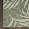 Homeroots 9' X 12' Ivory And Green Palm Leaf Indoor Outdoor Area Rug 551451 - alternate 2
