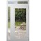 Vdomdoors Front Exterior Prehung Metal-Plastic Door Clear Glass / MANUX 8666 White Silk / Office Commercial a MANUX8666EXD-WS-W36+12xH80+14-LH-I - alternate 1