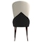 Leisuremod Havana Collection Modern Wooden Dining Chair in Black/White HC46WBL - alternate 3