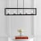 Jonathan Y Anna 38.5" Linear 5-light Metal/Glass LED Pendant, Oil Rubbed Bronze JYL7414A - alternate 2