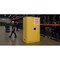 Fireking 60 Gal, Flammable Safety Cabinet, Mechanical-Close, Yellow SC60-MC-Y - alternate 2