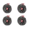 Mytee Products 5/16 inx20 ft G80 Transport Binder Chain Grab Hooks 4000 # WLL Tow Safety Chain, 4PK CH51620-G80x4 - alternate 1