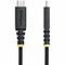 Startech.Com 10FT 3M USB-C CHARGING CABLE, SIDE SCREW LOCKING, 240W 5A PD EPR, SILICONE J S2CEPR3M-USBSL-CABLE - alternate 2