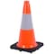 Traffic Kontrol 18in Traffic Cone, 3 Lbs, Orange, 6in Hi Intensity Reflective Collars, 1PC TKTC-18-3-OR-1C - alternate 1