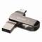 Lexar JumpDrive D400 USB 3.1 Flash Drive, 64 GB, Titanium LJDD400-64G-BNU - alternate 2
