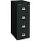 Fireking 15-1/4" W 4 Drawer Fire-Resistant Vertical File Cabinet, Black, Legal 4-2125-CBL - alternate 1