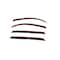 Ventshade Rainguards, Aerodynamic Design, In-Channel, Smoke, Acrylic, Set Of 4 194309 - alternate 1