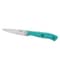 Oster Evansville 14 Piece Stainless Steel Blade Cutlery Set with Turquoise Plastic Handles 81010.14 - alternate 2