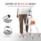 Vevor Folding Hemi Walker One Arm Mobility Walker for Senior & Adjustable Height FBL860517 - alternate 2