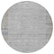 Homeroots 8' Taupe Beige And Blue Round Geometric Washable Indoor Outdoor Area Rug 581998 - alternate 2