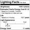 Bulbrite 60-Watt Equivalent G40 Milky Dimmable Decorative Filament LED Light Bulb Warm White, 2PK 861597 - alternate 2