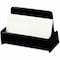 Universal Business Card Holder, Black, Plastic UNV08109 - alternate 1