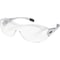 Mcr Safety Law (OTG), Safety Glasses, Anti-Fog, Clear Lens, Gray Frame, Frameless OG110AF - alternate 1