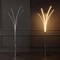 Jonathan Y Fuochi 71" Modern Minimalist Metal 5-Branch Arc Dimmable Integrated LED Floor Lamp w/Remote Control,  JYL1708A - alternate 2