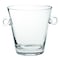 Homeroots 9in Clear Mouth Blown Crystal Ice Bucket 376150 - alternate 2