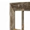 Homeroots 25" X 22" Gray Weathered Wood Window Frame With Planter 380266 - alternate 2