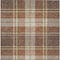 Homeroots 3' X 5' Chocolate Copper And Gold Plaid Washable Indoor Outdoor Area Rug 596321 - alternate 2