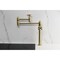 Kingston Brass Deck Mount Pot Filler Faucet, Brushed Brass KS3707RX - alternate 2