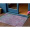 Homeroots 3' X 5' Lavender And Teal Blue Abstract Washable Indoor Outdoor Area Rug 618448 - alternate 1