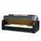 Homeroots 87" Gray Polyester Convertible Futon Sleeper Sofa And Toss Pillows With Storage 607142 - alternate 3