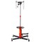 Edendirect 1660 lbs. Transmission Jacks in Red with 2 Stage Hydraulic and 30 in. Long Safety Chain IR-W46538878 - alternate 2