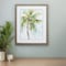 Homeroots 27" X 33" Woodtoned Frame Palm Breezes I 366013 - alternate 2