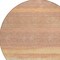 Homeroots 8' Salmon Round Striped Washable Indoor Outdoor Area Rug 608512 - alternate 2