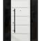 Vdomdoors Steel Door Deux 6683 Natural Oak 2 Sidelight Exterior Windows Sidelites/ Entry Door Painted W14+36+ DEUX6683EXD-OAK-W14+36+14 X H80-LH-I - alternate 2
