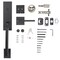 Kwikset Matte Black Entry Handleset KW1 1 3/4 in. 98180-015 - alternate 2