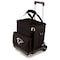 Picnic Time Family Of Brands NFL Atlanta Falcons - Cellar 6-Bottle Wine Carrier & Cooler Tote with Trolley 660-85-179-024-2 - alternate 1