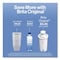 Brita Small 6-Cup Water Filter Pitcher with 1 Standard Filter, Denali, White, PK2 36089 - alternate 2
